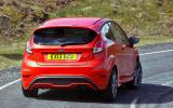 Ford Fiesta ST rear cornering