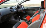 Ford Fiesta ST front seats