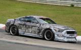 no title New high-performance Ford Mustang undergoes trials at the Nurburgring