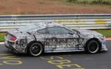 no title New high-performance Ford Mustang undergoes trials at the Nurburgring