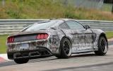 no title New high-performance Ford Mustang undergoes trials at the Nurburgring