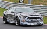 no title New high-performance Ford Mustang undergoes trials at the Nurburgring