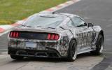 no title New high-performance Ford Mustang undergoes trials at the Nurburgring