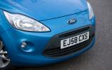 The original Ford Ka introduced Ford’s New Edge design theme; this model follows Ford’s current Kinetic Design ideology Ford Ka