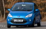 The Ford Ka feels far sharper than the Fiat 500, with which it shares many components Ford Ka