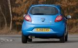 The Ka projects a surprising level of road noise in to the cabin Ford Ka
