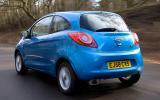 Retuning of the 1.2-litre petrol engine gives a more perky feel over the Fiat 500 Ford Ka