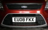The Kuga sports the Ford design department's 'family' nose Ford Kuga front grille