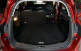 At least the boot is a good shape. Lip is high but the tailgate splits for quick access Ford Kuga boot space