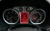 The instruments are high-quality, but fussily designed Ford Kuga instrument cluster