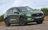 Ford Kuga hydrid S line 2024 front three quarter static Ford Kuga hydrid S line 2024 front three quarter static