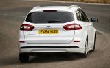 Ford Mondeo rear cornering