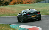 Ford Mustang Dark Horse review 2024 17 rear cornering