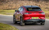 ford mustang mach e 2023 review  05 rear cornering ford mustang mach e 2023 review  05 rear cornering