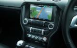 Ford Mustang centre console