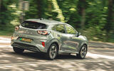 Ford Puma E review 2025 03 rear cornering Ford Puma E review 2025 03 rear cornering