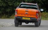 Ford Ranger rear cornering