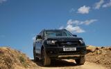 Ford Ranger off road front Ford Ranger off road front