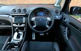 The ergonomics in the S-Max are very good Ford S-Max dashboard
