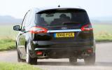 The S-Max steers with smoothness and precision Ford S-Max rear cornering