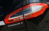 The tail lights are intricately designed and feature LED bulbs on all trim levels Ford S-Max rear lights
