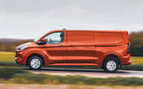 ford transit custon review 2024 02 side panning