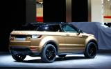 no title Frankfurt motor show 2013: Range Rover Evoque 2014 model year