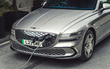 Genesis Electrified G80 review 006 grill and chargin port Genesis Electrified G80 review 006 grill and chargin port
