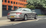 Genesis Electrified G80 review 020 rear panning Genesis Electrified G80 review 020 rear panning