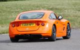 Ginetta G40 rear cornering