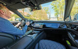 Greg Kable driving Mercedes Benz S Class