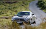 David Brown Speedback GT cornering
