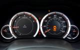 Instruments are attractive and easy to read Honda Accord instrument cluster