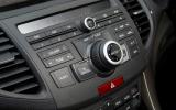 Centre console is a bewildering stack of switches, knobs and controls. Takes an age to figure out Honda Accord audio controls