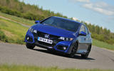 Honda Civic cornering