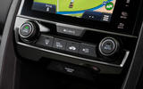 Honda Civic Type R climate controls