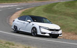 Honda Clarity FCV cornering