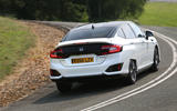 Honda Clarity FCV rear cornering