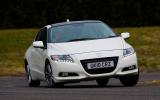 The CR-Z serves much livelier handling when it’s pushed hard on a track Honda CR-Z cornering