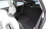 Rear cabin is compromised on leg and head room; it’s almost just a luggage shelf Honda CR-Z rear seats