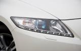 European CR-Zs get daytime running lights  - a first for a Honda Honda CR-Z headlight