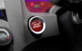 Predictably, there's a start button to get the CR-Z in motion Honda CR-Z ignition button