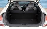 Boot space is 225 litres with the rear seats up; tyre toolkit sits under the floor Honda CR-Z boot space