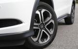 The Honda HR-V comes with 16in alloys in base trim, but higher specs get 17s