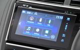 Honda Jazz infotainment system