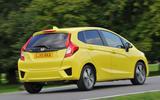 Honda Jazz rear cornering