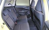 Honda Jazz rear seats