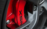 Honda NSX red brake calipers