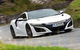 Honda NSX cornering