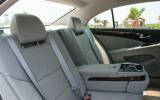 Hongqi H7 rear seats